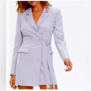 Forever21 Lavender Blazer Dress size S